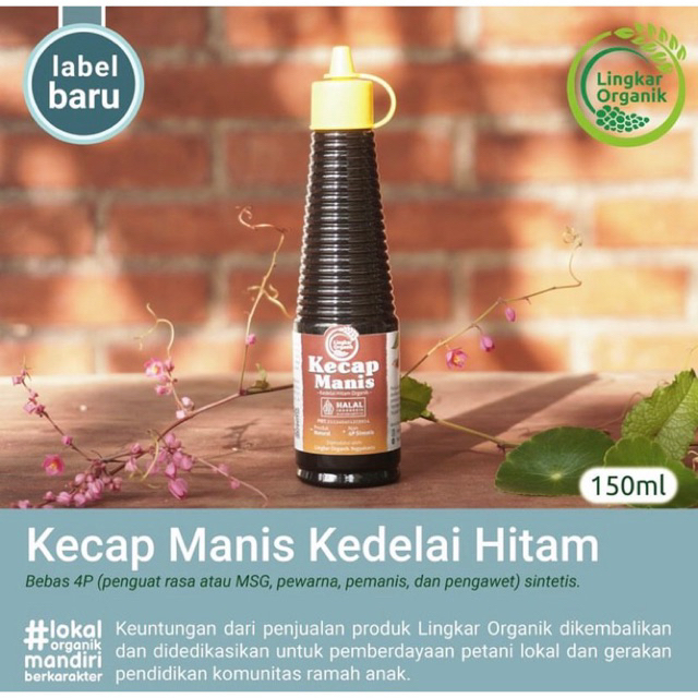 

Kecap Manis 150/350gr - Lingkar Organik