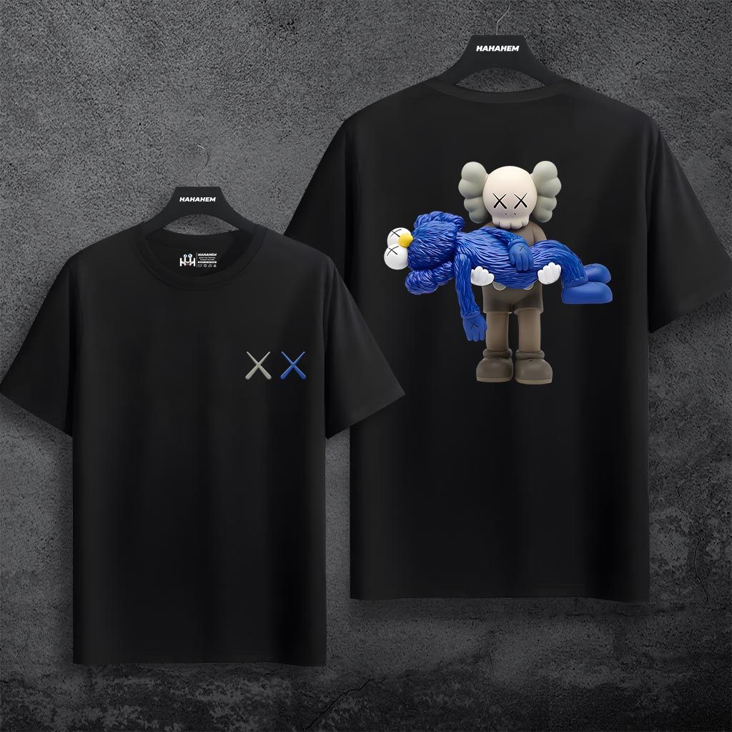 hahahem.id T-SHIRT tshirt Distro Kaos Lengan pendek cotton Katun Combed 24s Unisex Hitam Putih Kaos 