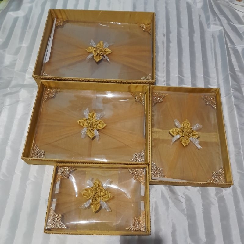 KOTAK SATUAN SESERAHAN PERNIKAHAN FULL MIKA