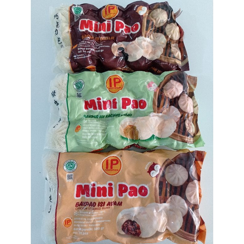 

Ip mini pao coklat, kacang hijau, ayam si 30 pcs