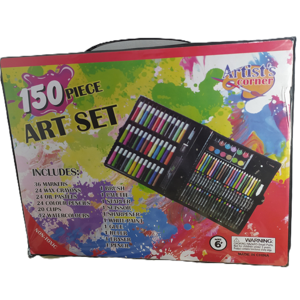 

Crayon Art Set 150pcs untuk anak melukis dan mewarnai
