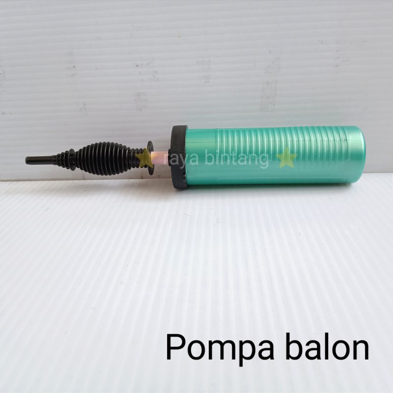 Pompa.balon ukuran sedang metalik plastik pvc medium perlengkapan pesta