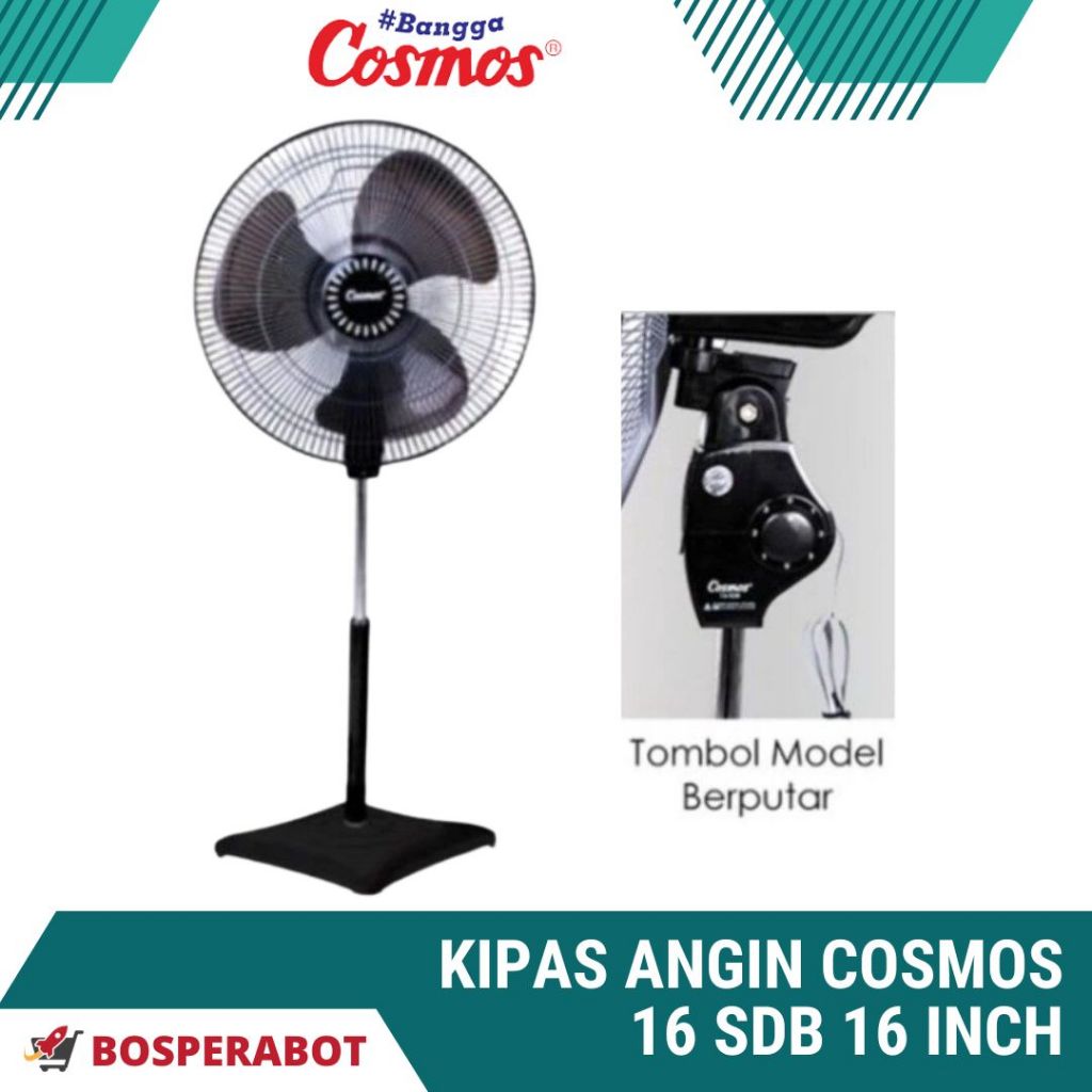 Kipas Angin Cosmos 16 SDB 16 inch