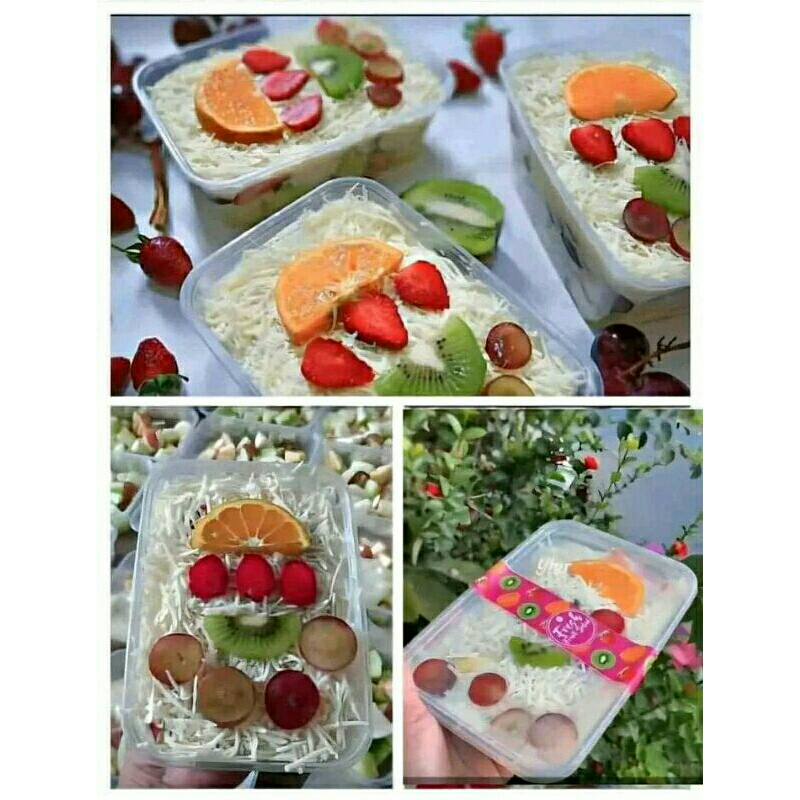 

[DESSERT] SALAD BUAH / SALAD MAYO KEMASAN 500ML