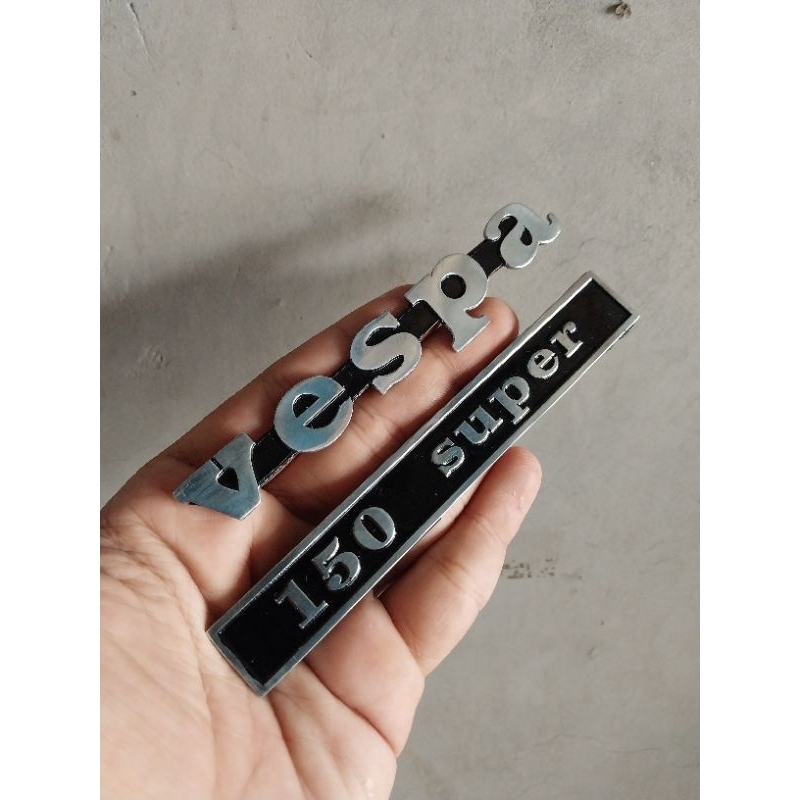 Emblem vespa super set laser