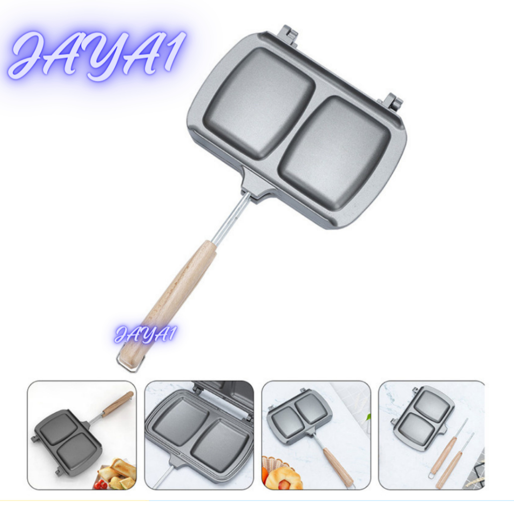 Sandwich 2 Roti / Alat Panggang / Panggangan / Cetakan Roti Tawar