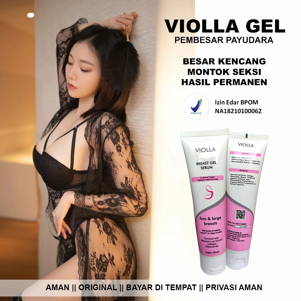 Pembesar Payudara Yg Cepat Permanen Violla bfreast gel serum bpom original 100ml BISA BAYAR DI TEMPA