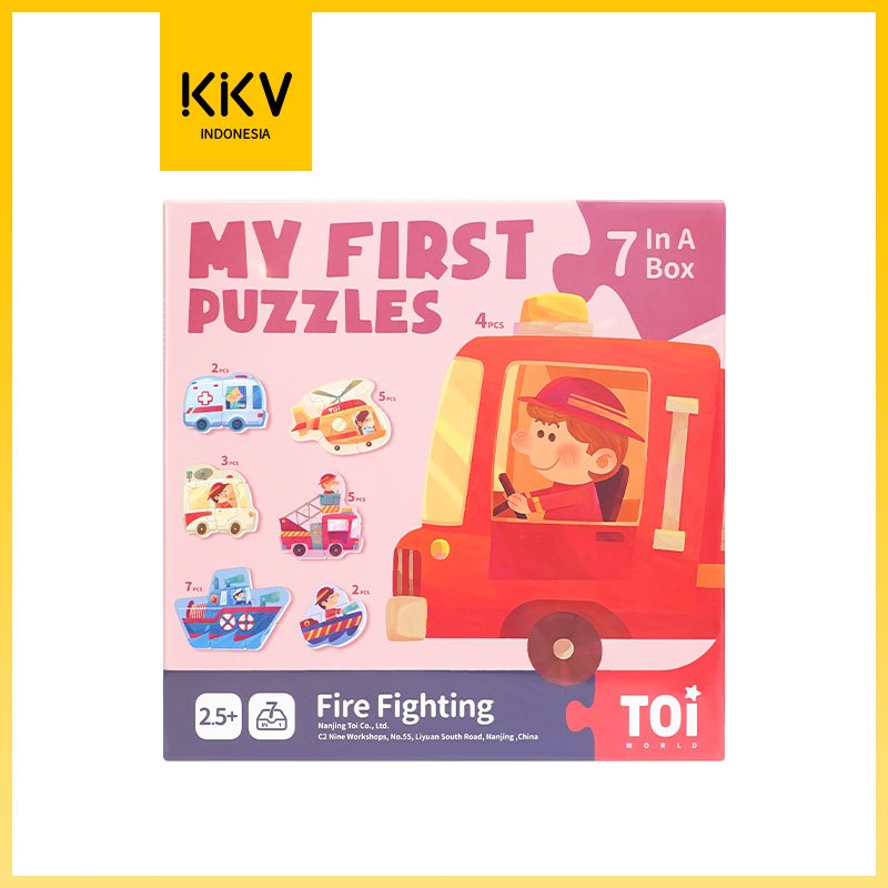 KKV TOI·My First Puzzles Fire fighting