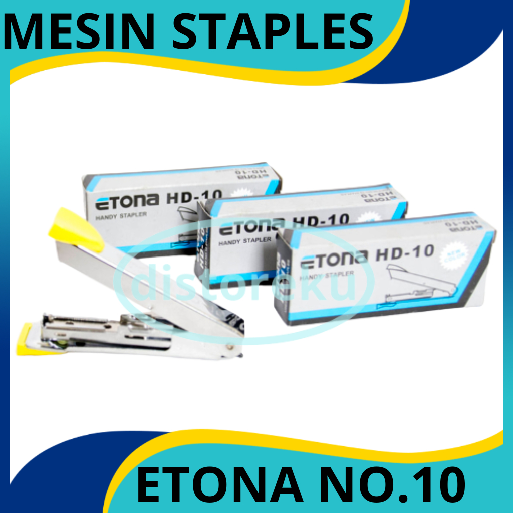 

Handy stapler hekter staples etona HD 10