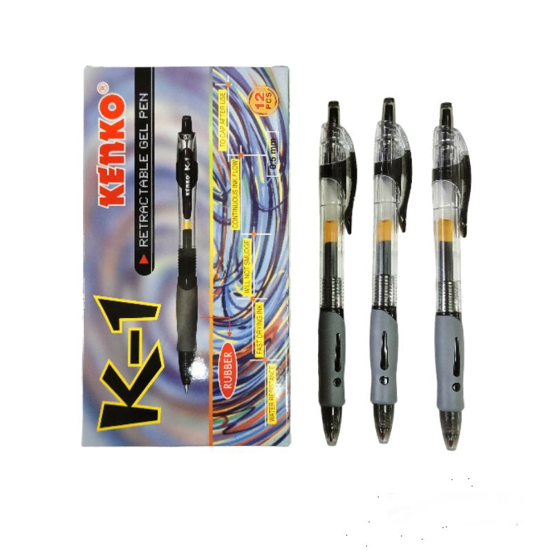 

Pulpen Kenko K-1 Ballpoint Bolpoin Kenko K-1 12 pcs