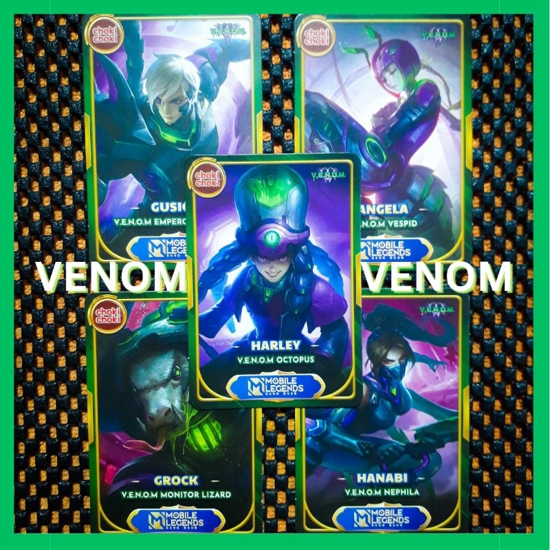 Kartu Mobile Legends VENOM Choki Choki