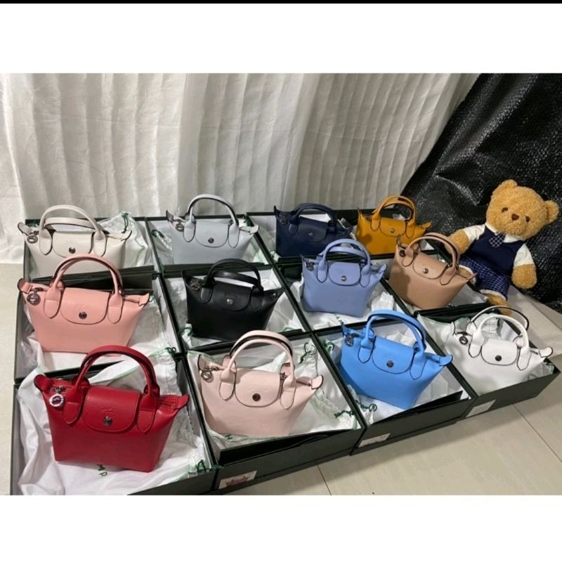 Exclusive Tas wanita cuir honey mirror free box