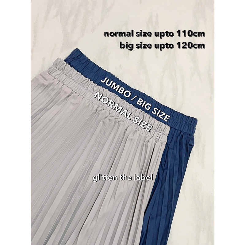 PROMO JUMBO ROK Plisket MAYUNG / rok Plisket payung big size Premium / Rok Plisket jumbo / Rok