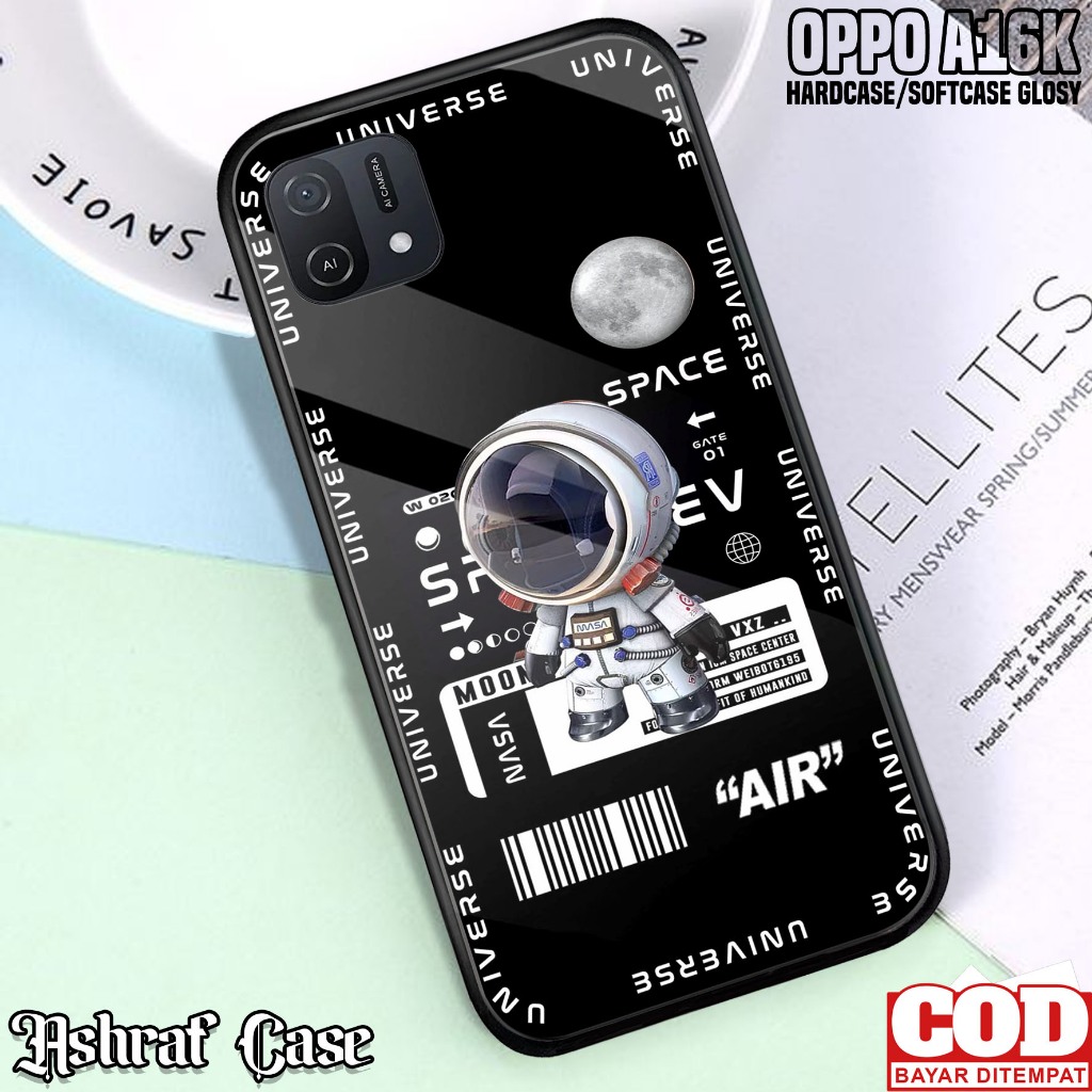 Case Oppo A16K - Casing Oppo A16K ( PLNT ) Silikon Hp Oppo A16K - Kesing Hp Oppo A16K - Softcase Gla