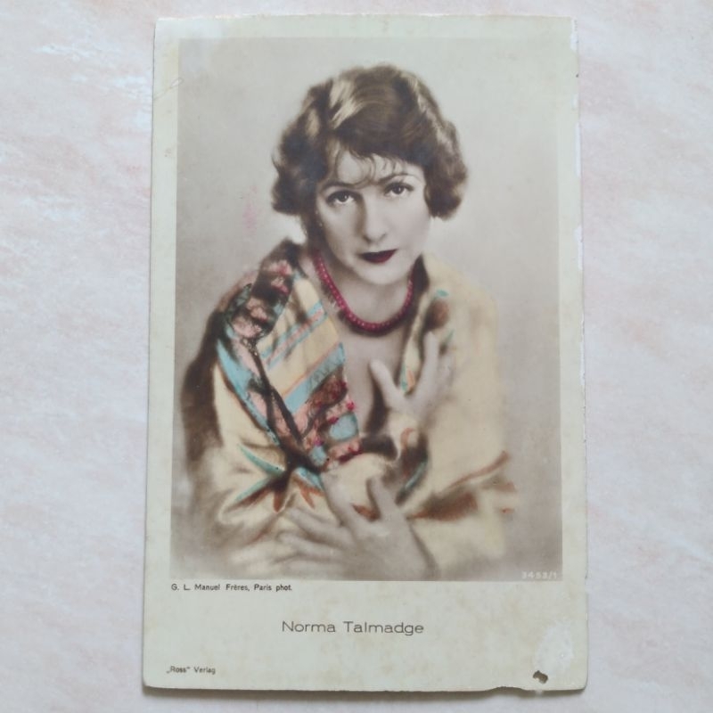 

Kartu Pos Kuno Tua Jadul Foto Norma Talmadge 1920-1940an - YN789
