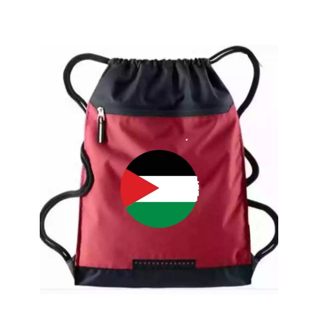 Tas Serut Pria Anti Air palestin / Tas serut wanita palestina Anti air / tas ransel selempang string
