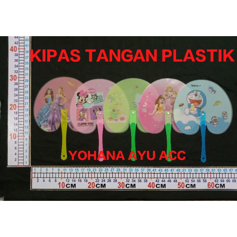 KIPAS TANGAN MANUAL / KIPAS TANGAN PLASTIK / KIPAS KARAKTER / KIPAS TANGAN VIRAL / KIPAS TANGAN MURA