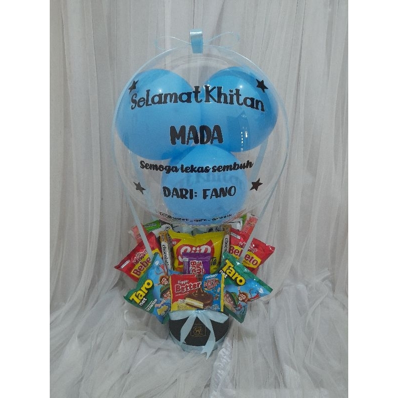 

BUKET BALON SNACK / PENGIRIMAN INSTAN KHUSUS GRESIK- SURABAYA