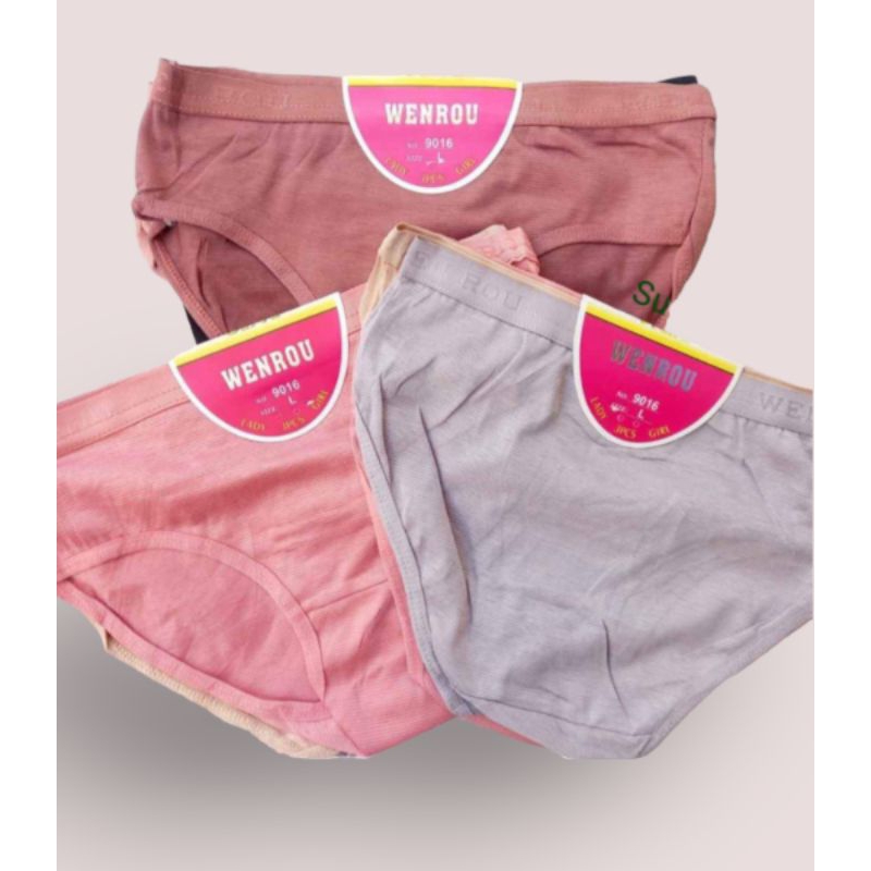 Celana dalam wanita wenrou 6pcs-1 lusin
