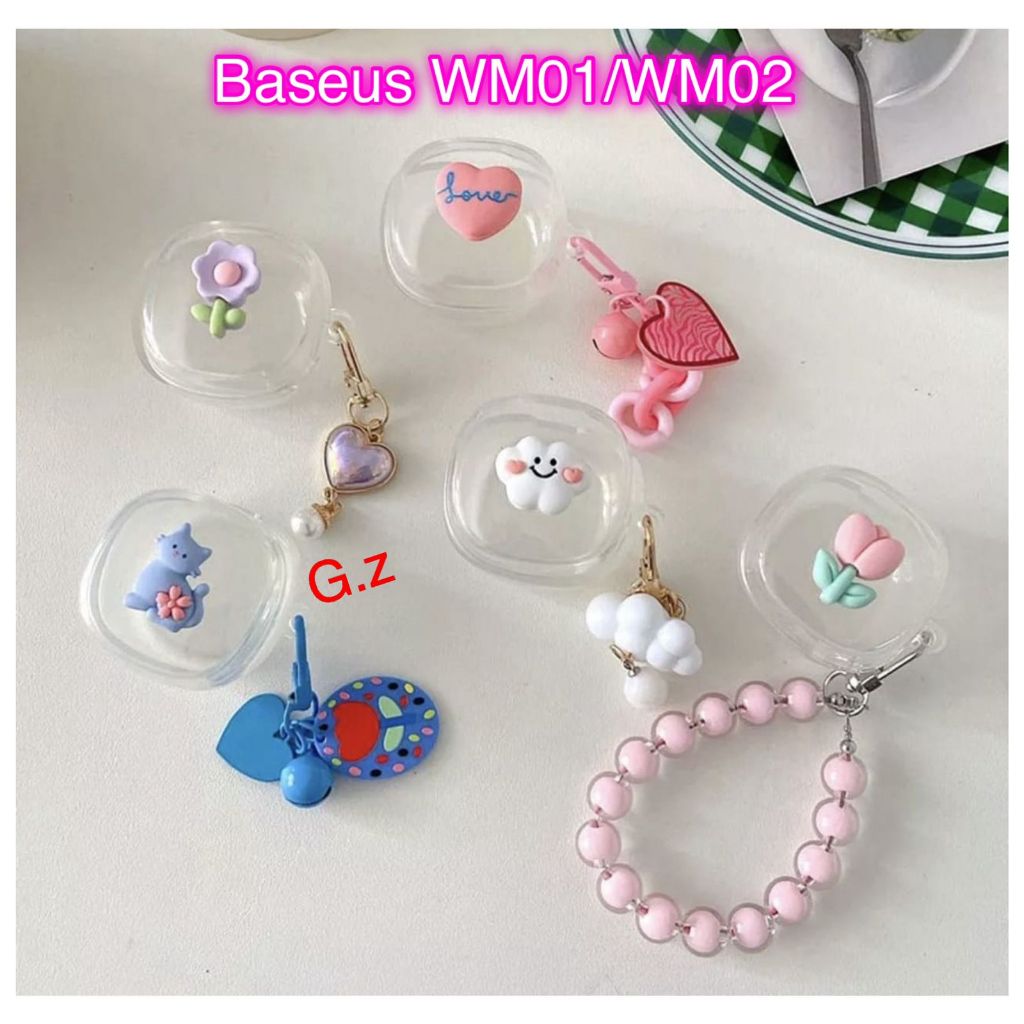 Case Premium Baseus WM01/WM02 Transparan