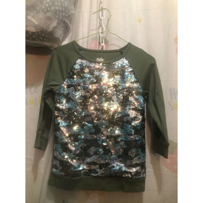 preloved kaos anak perempuan hijau justice