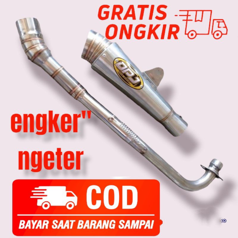 Knalpot Dpj Keong Supra Revo Grand Jupiter Smash Karisma Blade Supra lama