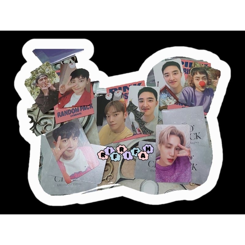 PC || Photocard EXO Pink Christmas
