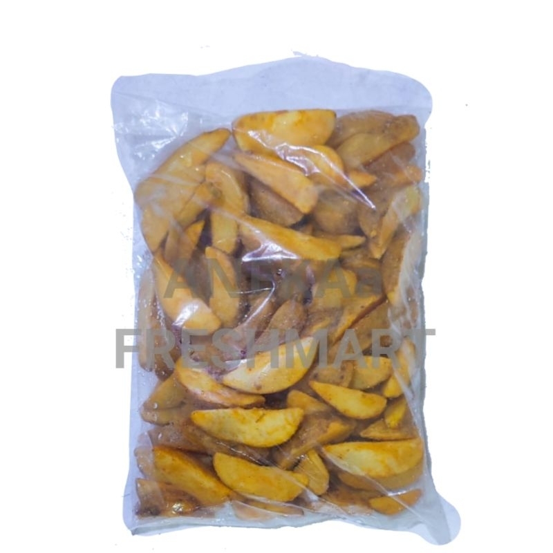 

MC CAIN POTATO WEDGES 1000GR/1KG FRENCH FRIES KENTANG GORENG MCCAIN WEDGE