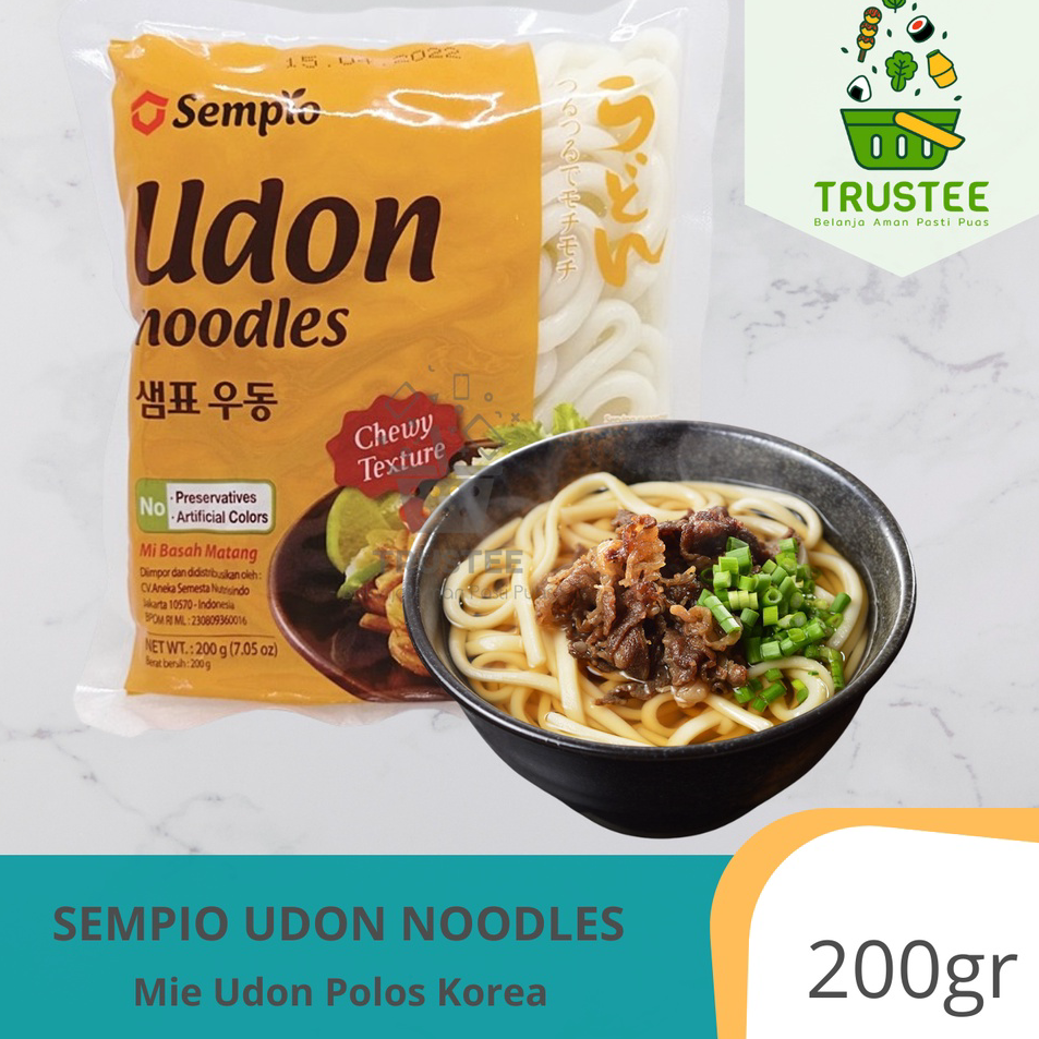 

WWZL3059 Sempio Mie Udon Noodles 200gr jepang korea basah matang kenyal chewy