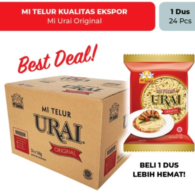 

XXWS6629 Mie Urai Original Burung dara Karton Dus 24pc
