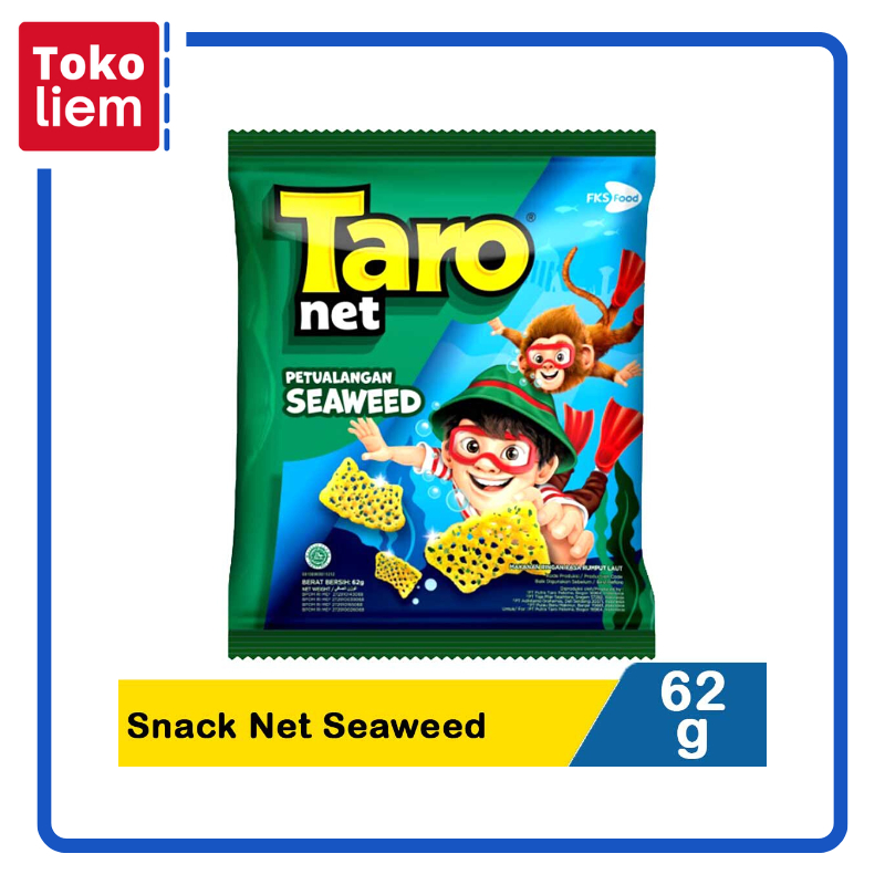 

Taro Snack Net Seaweed 62G