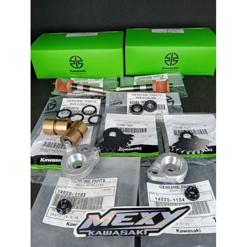 BATANG AS TIANG VALVE MEKANISME SUPER KIPS  FULSET KANAN KIRI NINJA 150 R SS RR OLD NEW ZX CBU ORIGI