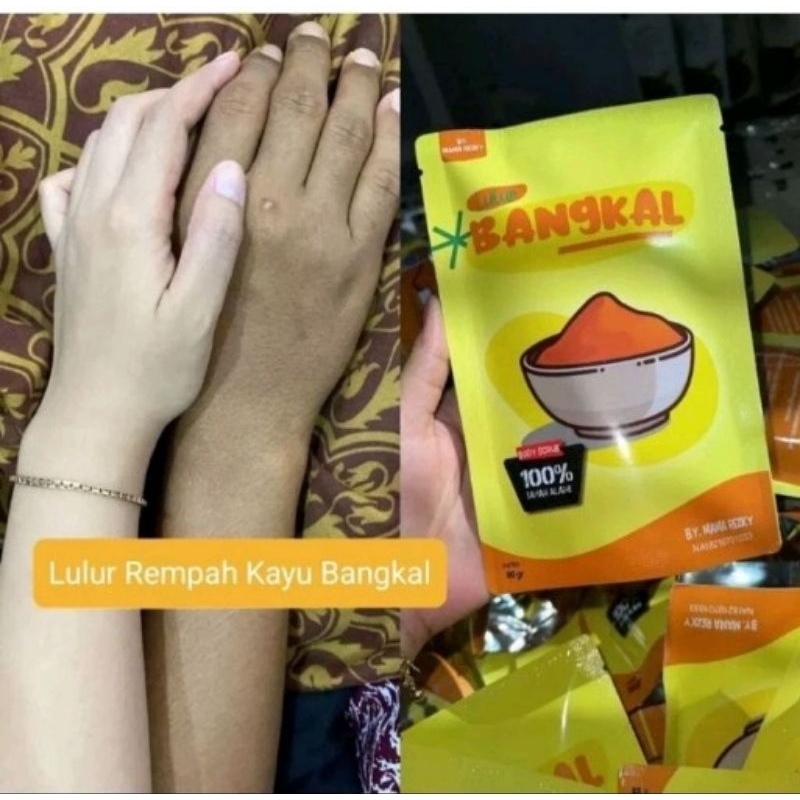 Lulur rempah bangkal  lulur khas dari Banjarmasin netto10gr