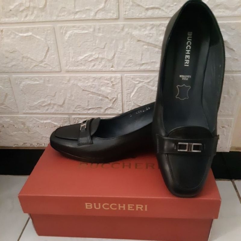 Sepatu Kulit Wanita BUCCHERI ORIGINAL