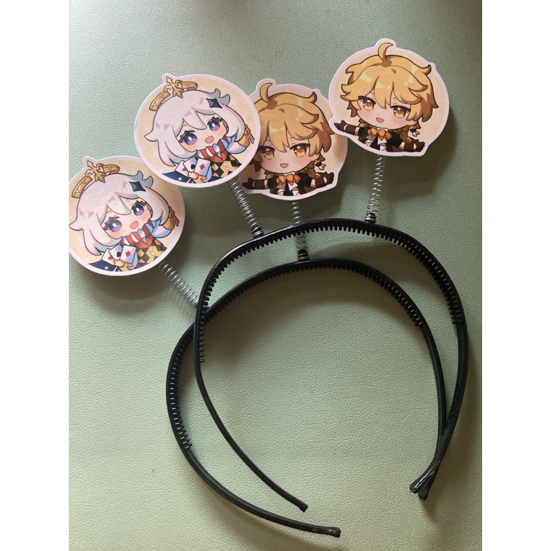 Headband (Bando) Traveler & Paimon Hoyofest 2023