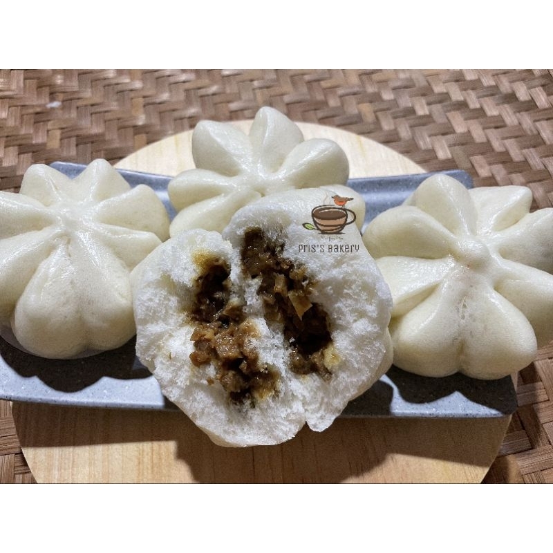 

BAKPAO FROZEN - BAKPAO DAGING VG KECAP - PRIS'S BAKERY