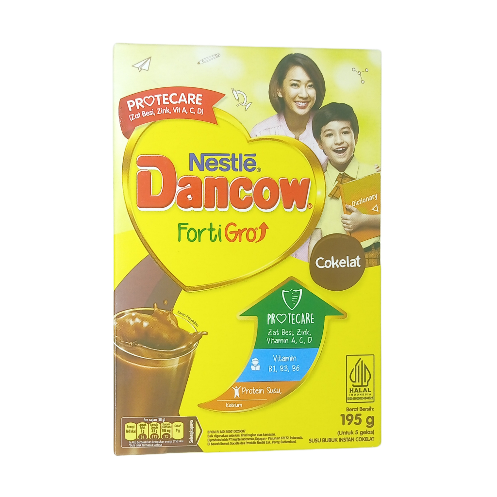 

Nestle Dancow Fortigro Cokelat netto 195 g