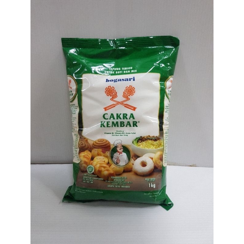 

Bogasari Terigu cakra kembar 1kg