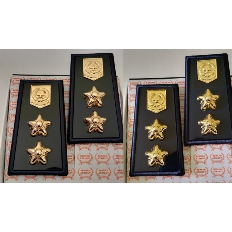 Pangkat Pdh Lurah/Kades Kain Nevy Akrilik Sesuai Permendagri