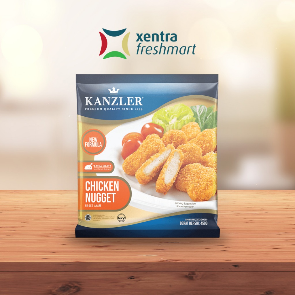 

Kanzler Original Premium Chiken Nugget 450 Gram