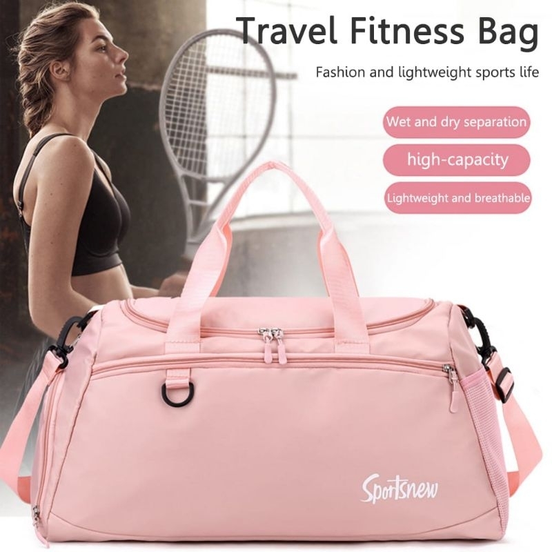 PROMO TAS TRAVEL WATERPROOF TAS FITNES TAS MUDIK TRAVEL BAG DUFFEL TAS TRAVEL BESAR ANTI AIR