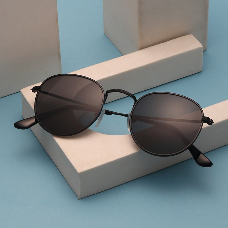 Kacamata Hitam Pria Wanita / Kacamata Fashion-Retro Vintage / Sunglasses / Kacamata Korea