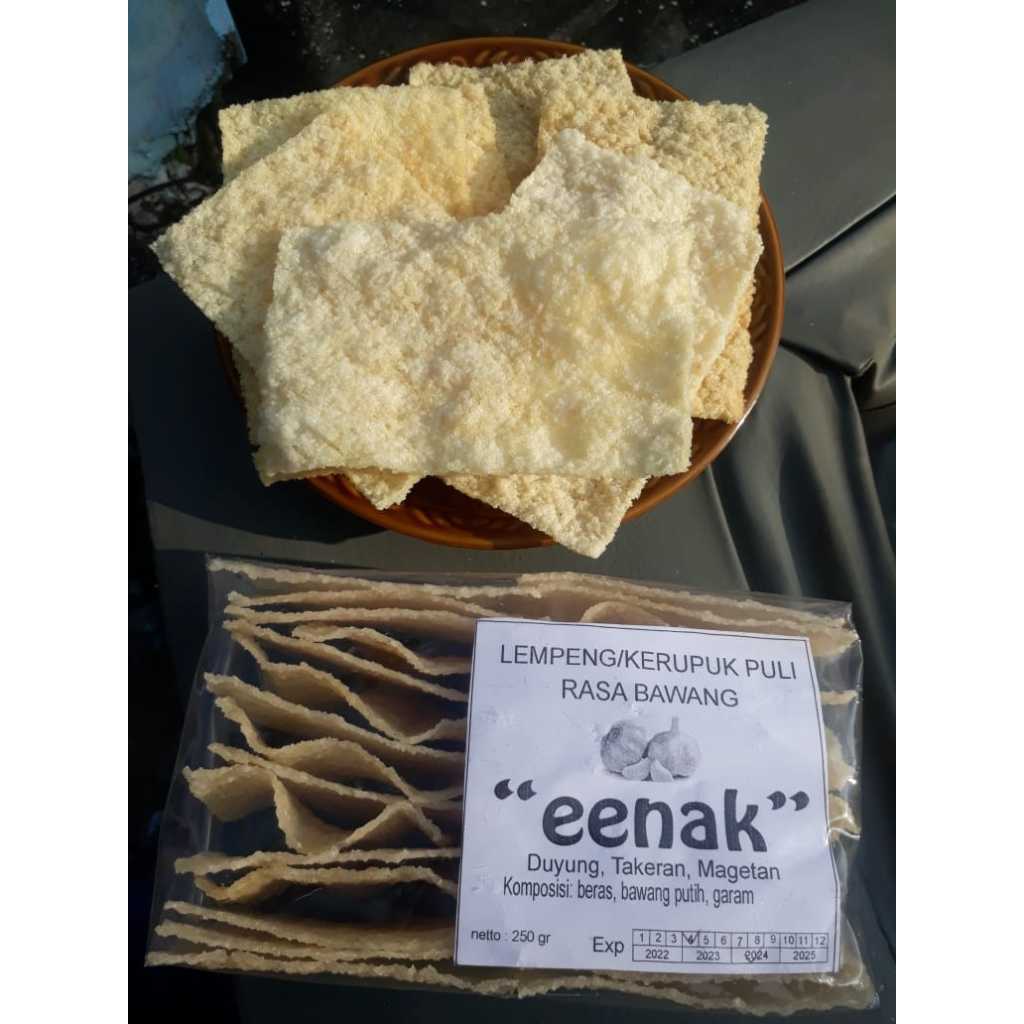 

Kerupuk Lempeng / Puli kemasan 250g