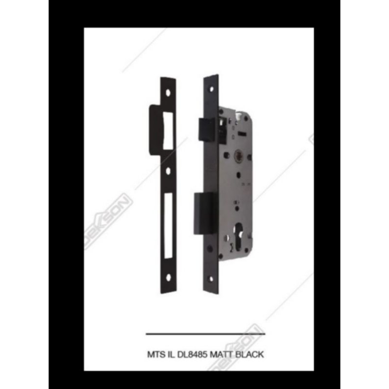 DEKSON mortise lidah hitam dekson IL8485 black matt
