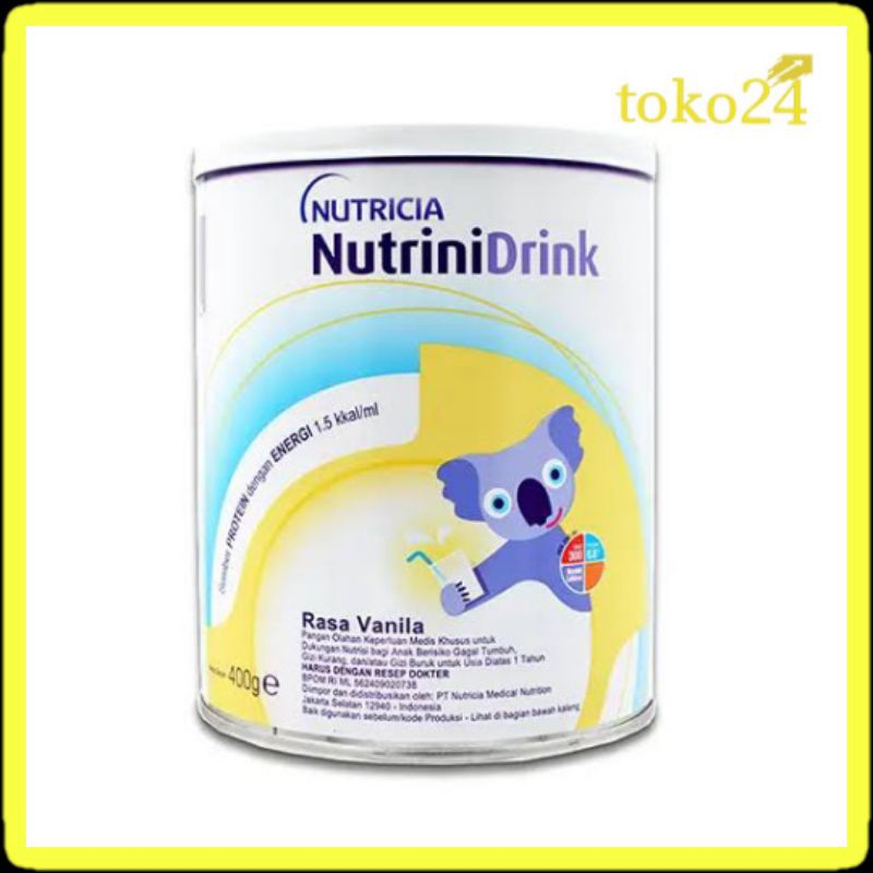 

Nutricia NutriniDrink Vanila 400 gr