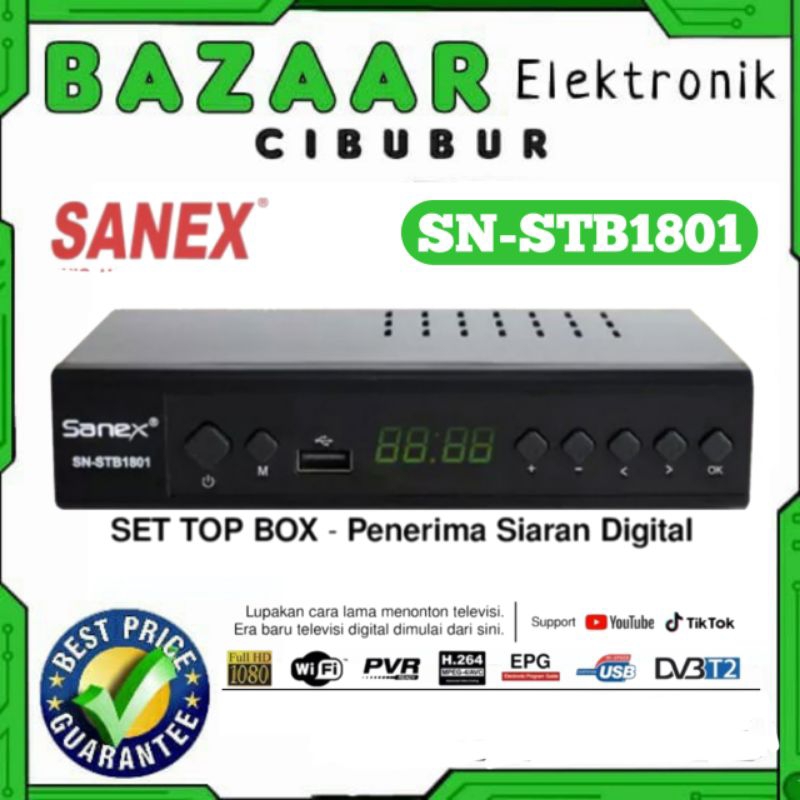 SET TOP BOX DIGITAL SANEX SN-STB1801 STB SANEX 1801 STB SANEX DIGITAL