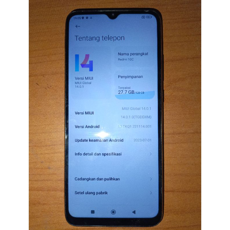 Xiaomi Redmi 10C 4/128 - Batangan / Unit Only