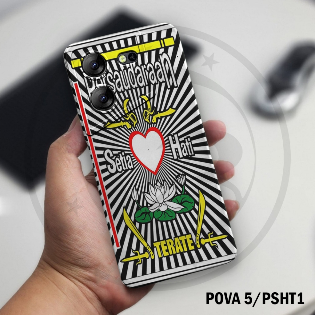 CAHAYABINTANG - CASING HP UNTUK TECNO POVA 5 GAMBAR PSHT2 SOFTCASE PELINDUNG HANDPHONE