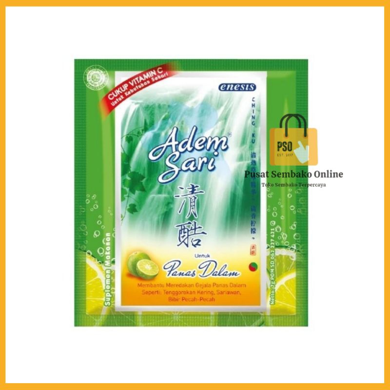 

Adem Sari Untuk Panas Dalam Sachet 7gr (1 Pcs / Sachet)
