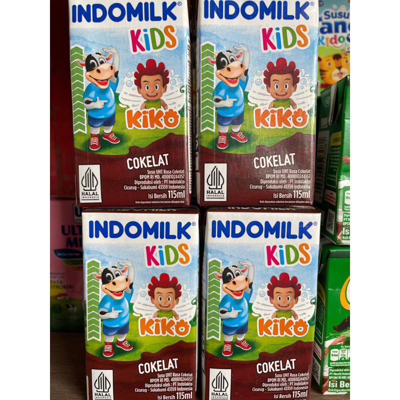 

SUSU UHT INDOMILK KIDS COKELAT 115ml